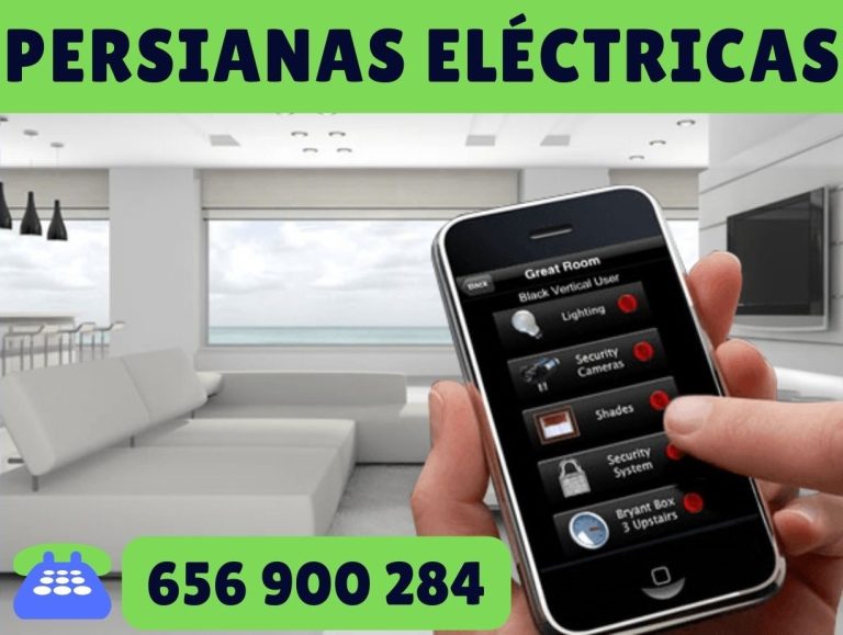 persianas eléctricas en Leganés
